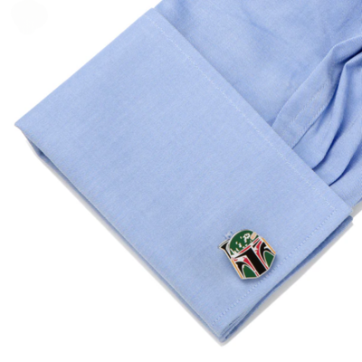 Boba Fett Cufflinks and Tie Bar Gift Set