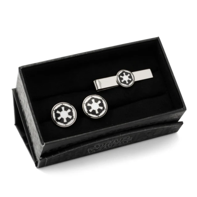 Imperial Empire Cufflinks and Tie Bar Gift Set