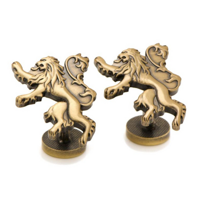 Lannister Lion Sigil Cufflinks - Game of Thrones