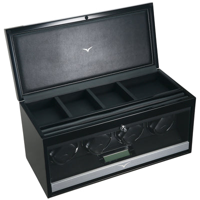 Vancouver Watch Winder for 4 Black