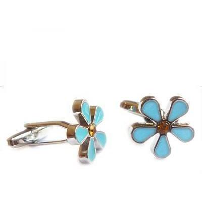 Masonic Forget-Me-Not Cufflinks