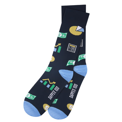 Accountant Socks by Dapper Roo