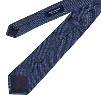 Navy Texture Tie