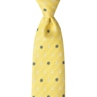 Anchors & Ships Wheels Skinny Tie