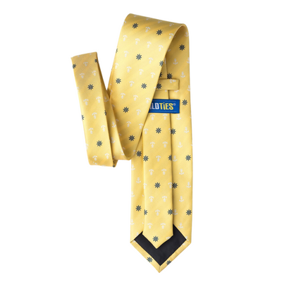 Anchors & Ships Wheels Skinny Tie