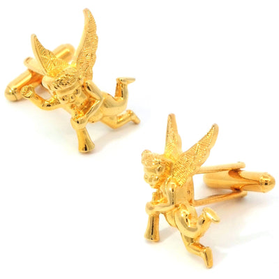 Cupid Gold Cufflinks