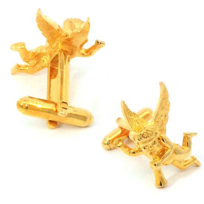 Cupid Gold Cufflinks