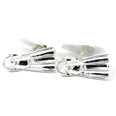 Flippers on chain Cufflinks