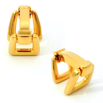 Gilt Stirrup Cufflinks