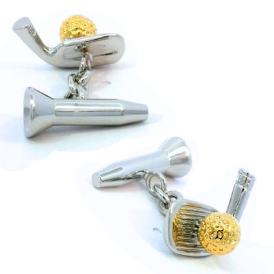 Golf Set Chain Cufflinks