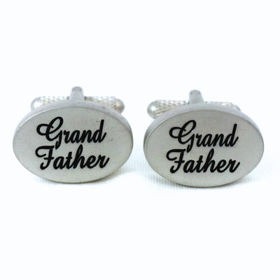 Grand Father Script Cufflinks