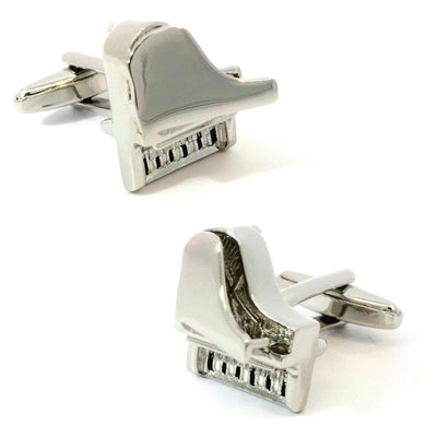 Grand Piano with Open Lid Cufflinks