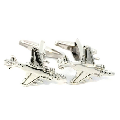 Harrier Jump Jet Cufflinks