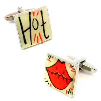 Hot Lips 2 Cufflinks