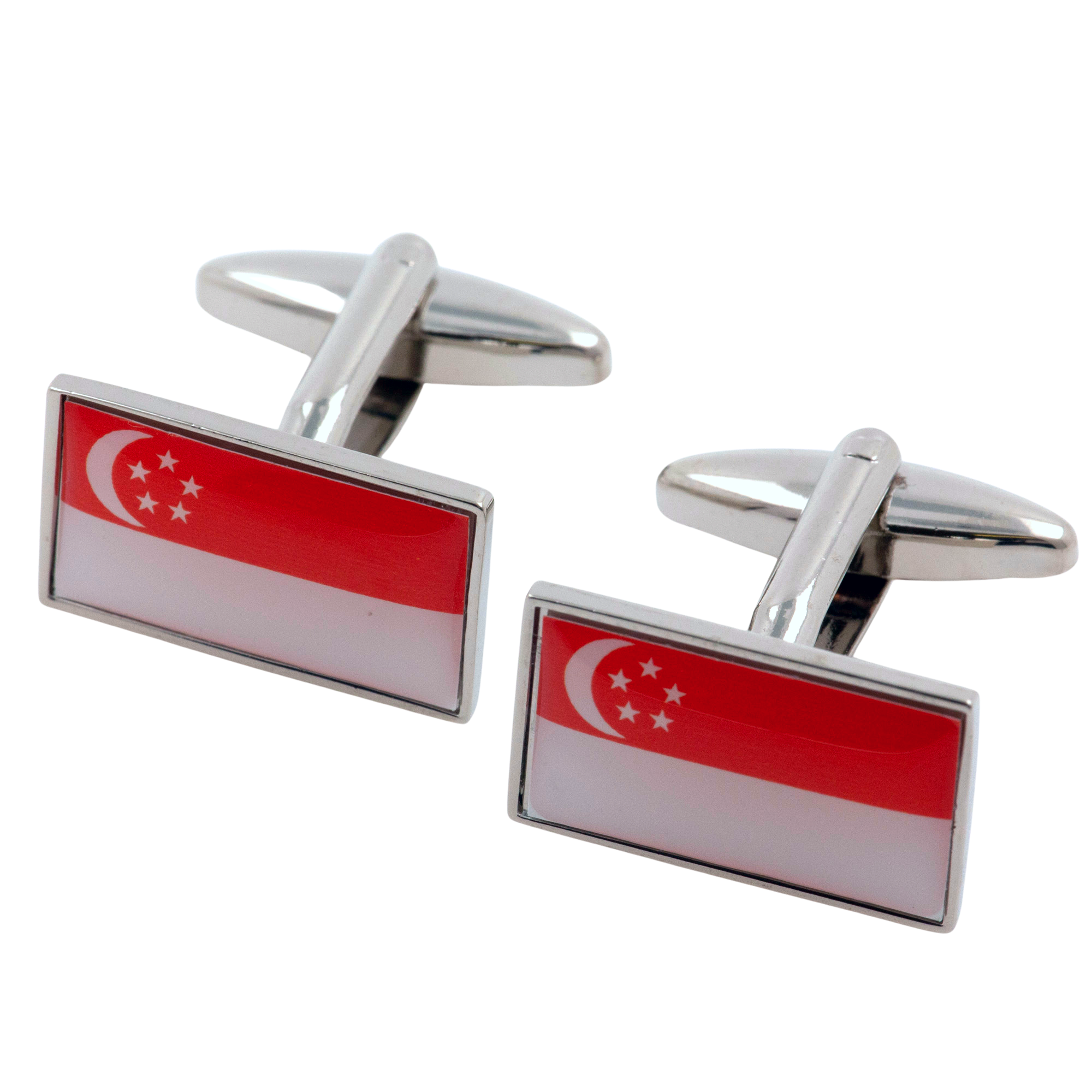 Flag of Singapore Cufflinks