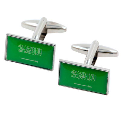 Flag of Saudia Arabia Cufflinks