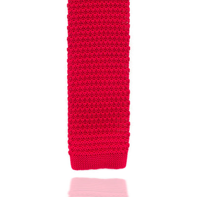 Red Knitted Tie