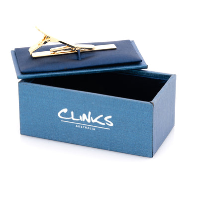 Shiny Gold Tie Clip 55mm