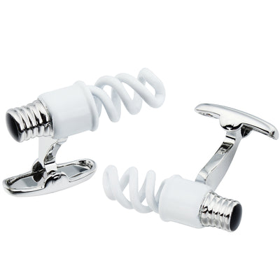 Eco Light Bulb Cufflinks