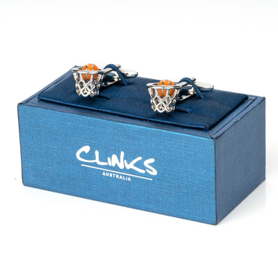 Basketball Hoop Cufflinks