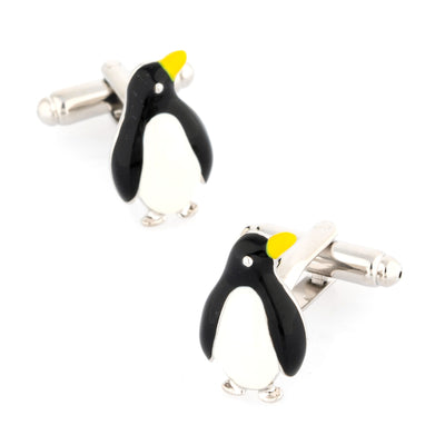 Black and White Penguin Cufflinks