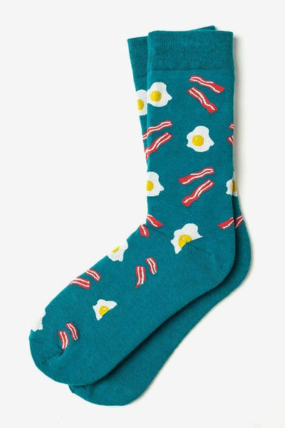 Bacon & Eggs Sock , Socks , Mens Socks , Sock Genius , Socks for Men, SK1031, Clinks.com